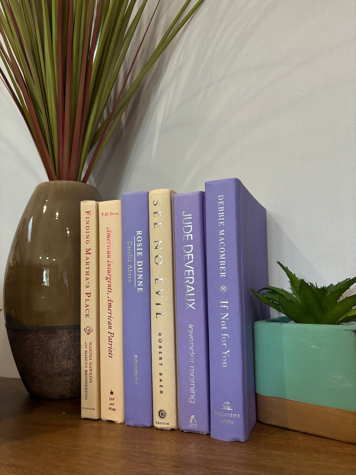 Stack of 6 colorful books